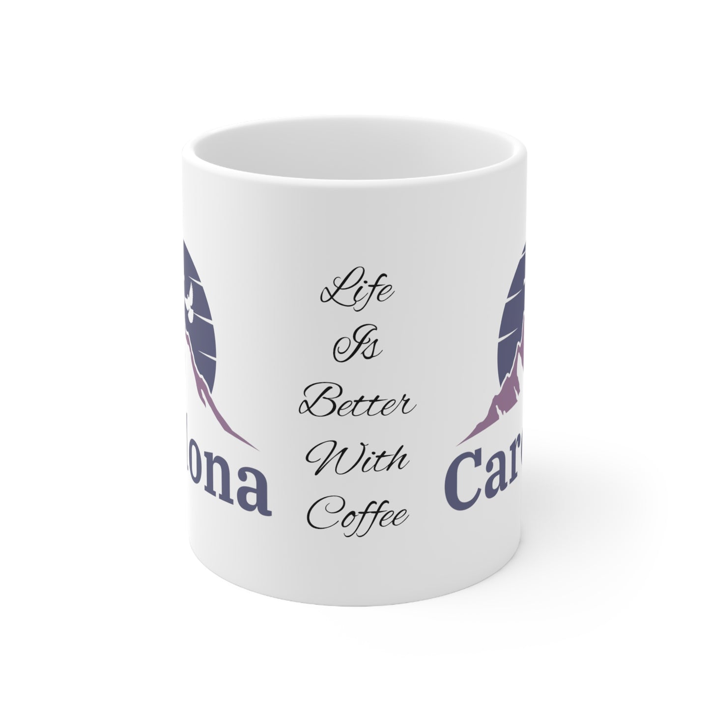 Life is better with coffee mug
